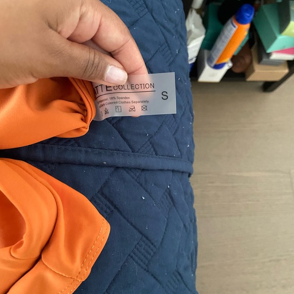 Matte Swim Gianni High Waisted Bikini - Soleil - Small - Picture 4 of 4